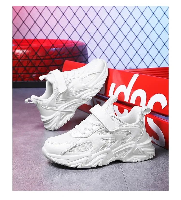 Kids White Classic High Quality Student Sneakers Girls New Breathable Running Designer Boy Children Tennis Shoes