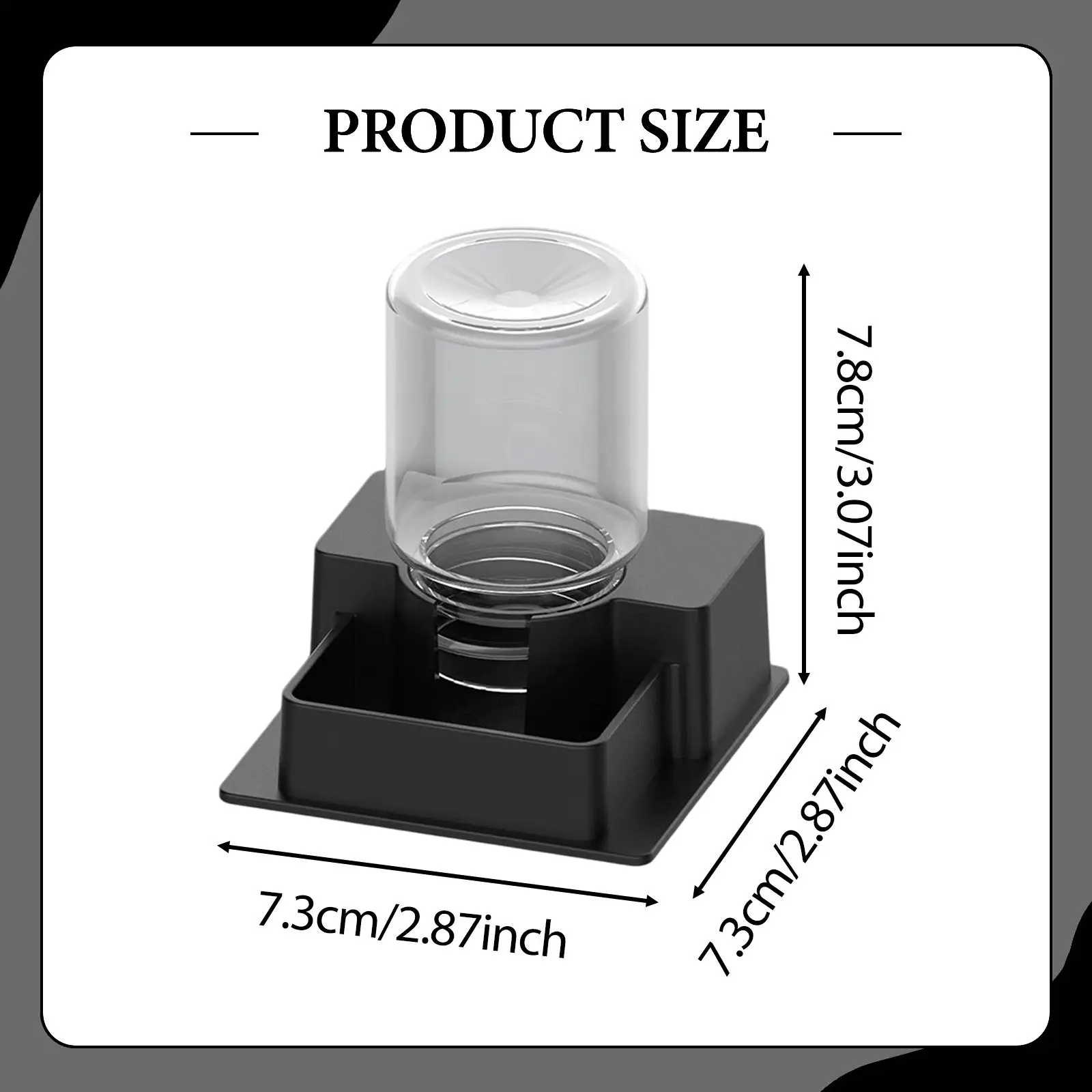 طبق مياه أوتوماتيكي لحاوية تغذية مياه الزواحف لسلحفاة Geckos #6