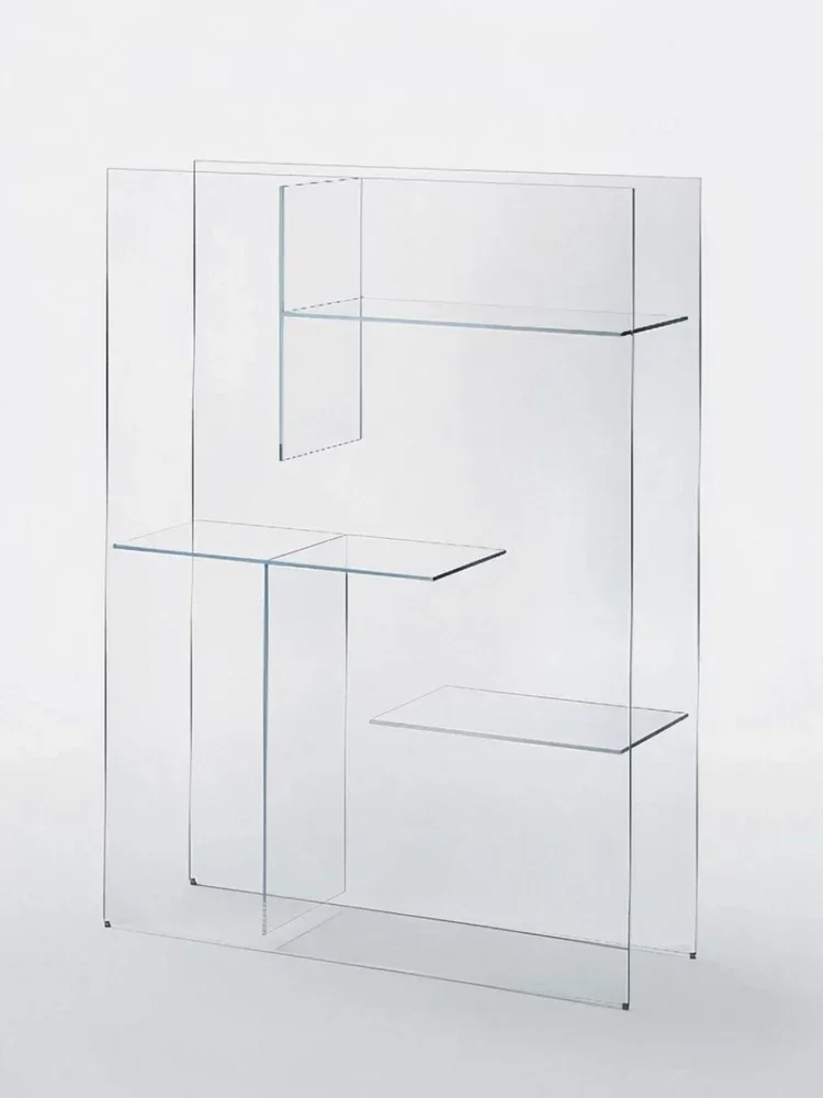 Prateleira de vidro minimalista italiana