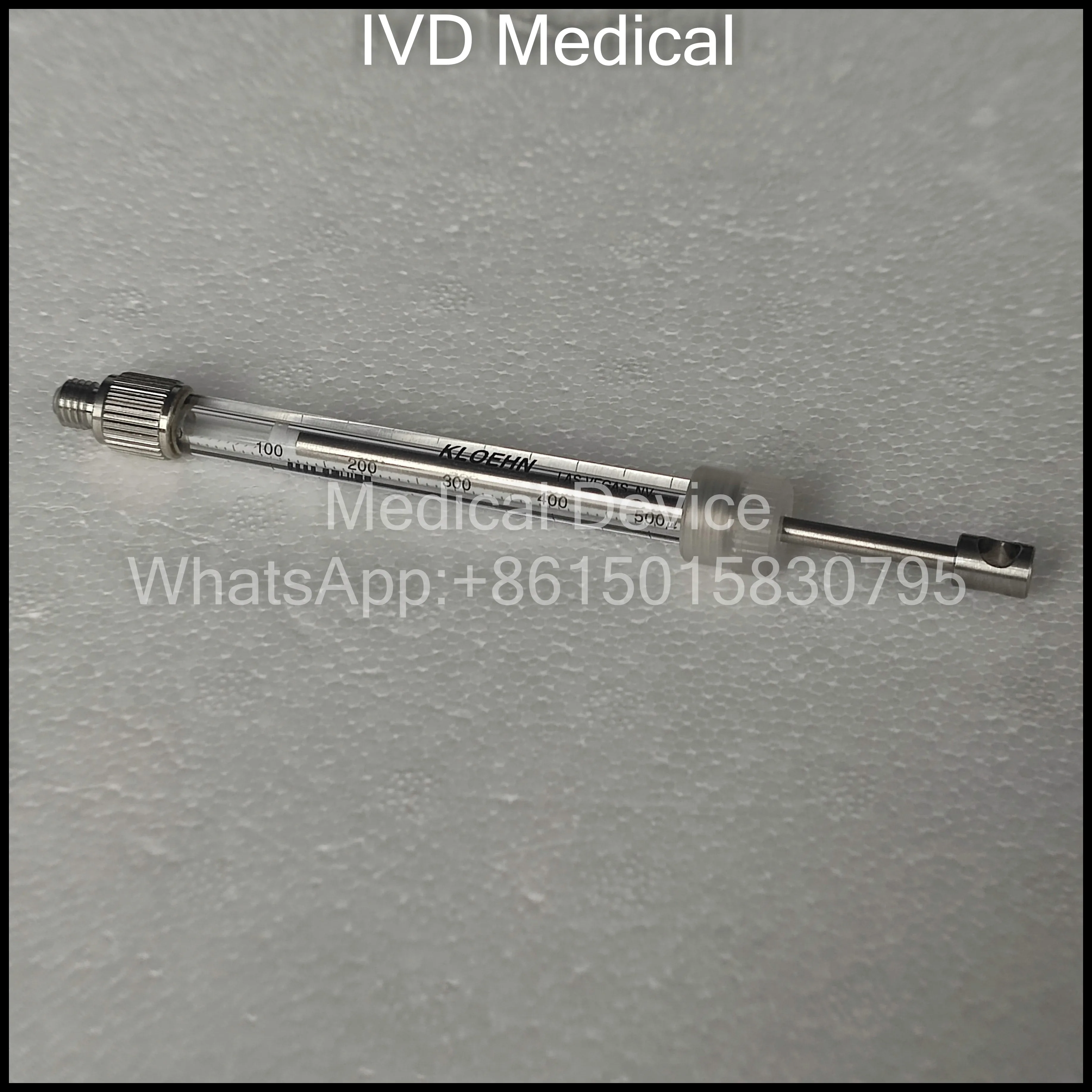 Mindray BS230 BS240 BS330 BS350 BS380 BS390 BS400 BS420 BS430 BS450 BS460 Biochemistry Analyzer 500uL Sample Syringe