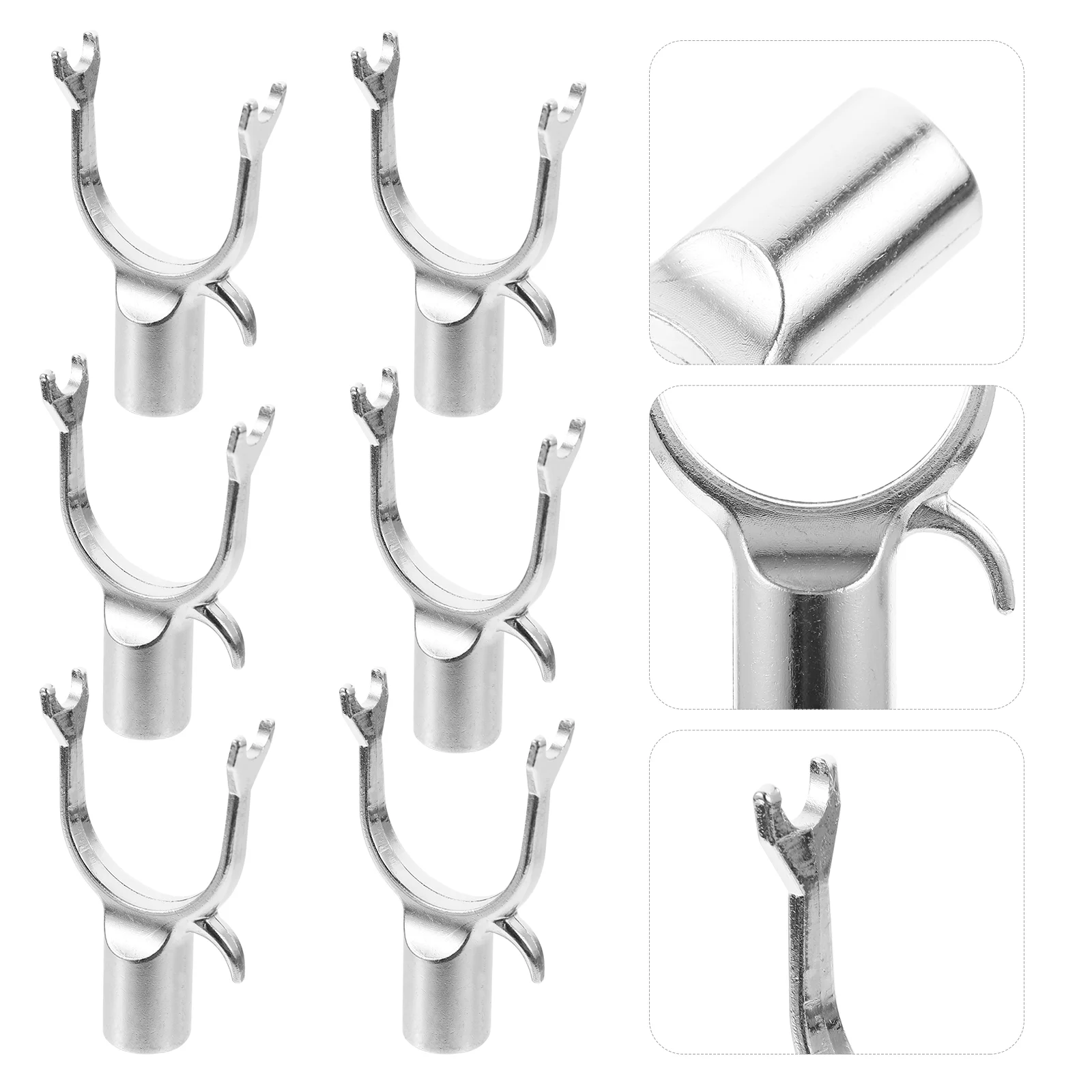 6 Pcs Orchard Fruit Tree Support Fork Plant Compression Bracket Tie Wire Gardening Branches Trunk Supports Anti-stress