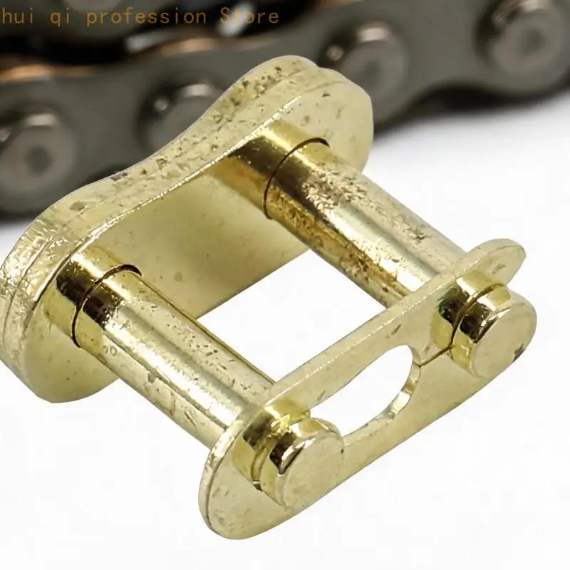 Ersatz-Motorrad-Kettenclip-Set, 10er-Pack, goldenes Verbindungsteil für Werkstattservice, Wartungsarbeiten und – Detail 4