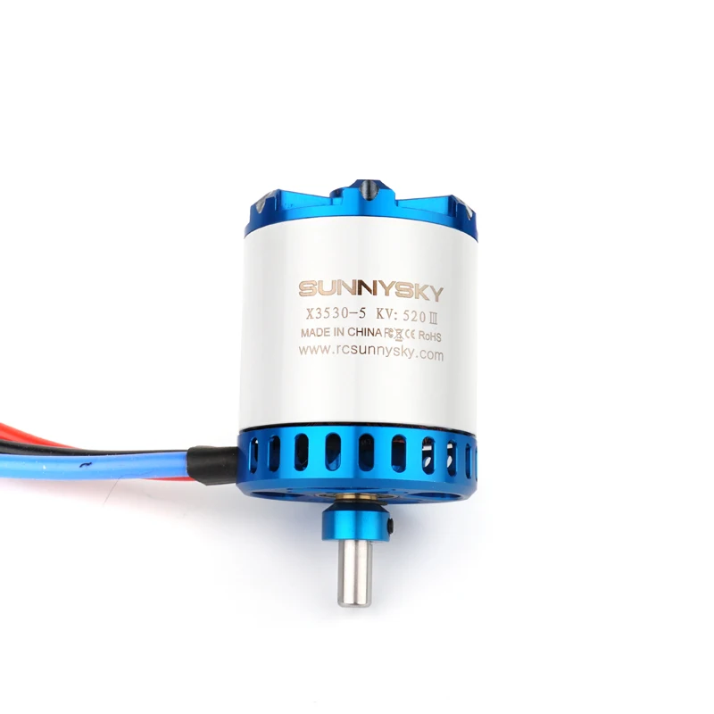 SUNNYSKY X3520 X3525 X3530 KV410 KV560 KV650 KV780 KV1080 4-7kg Thrust RC Model Brushless Motor for Sport Fixed-Wing Aircraft