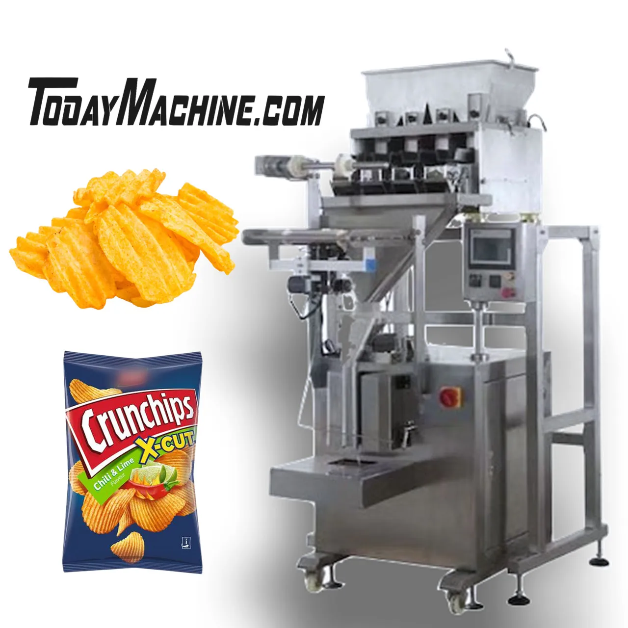 Linear Weigher Beans Nuts Seeds Granule Sugar Bag Packing Machine