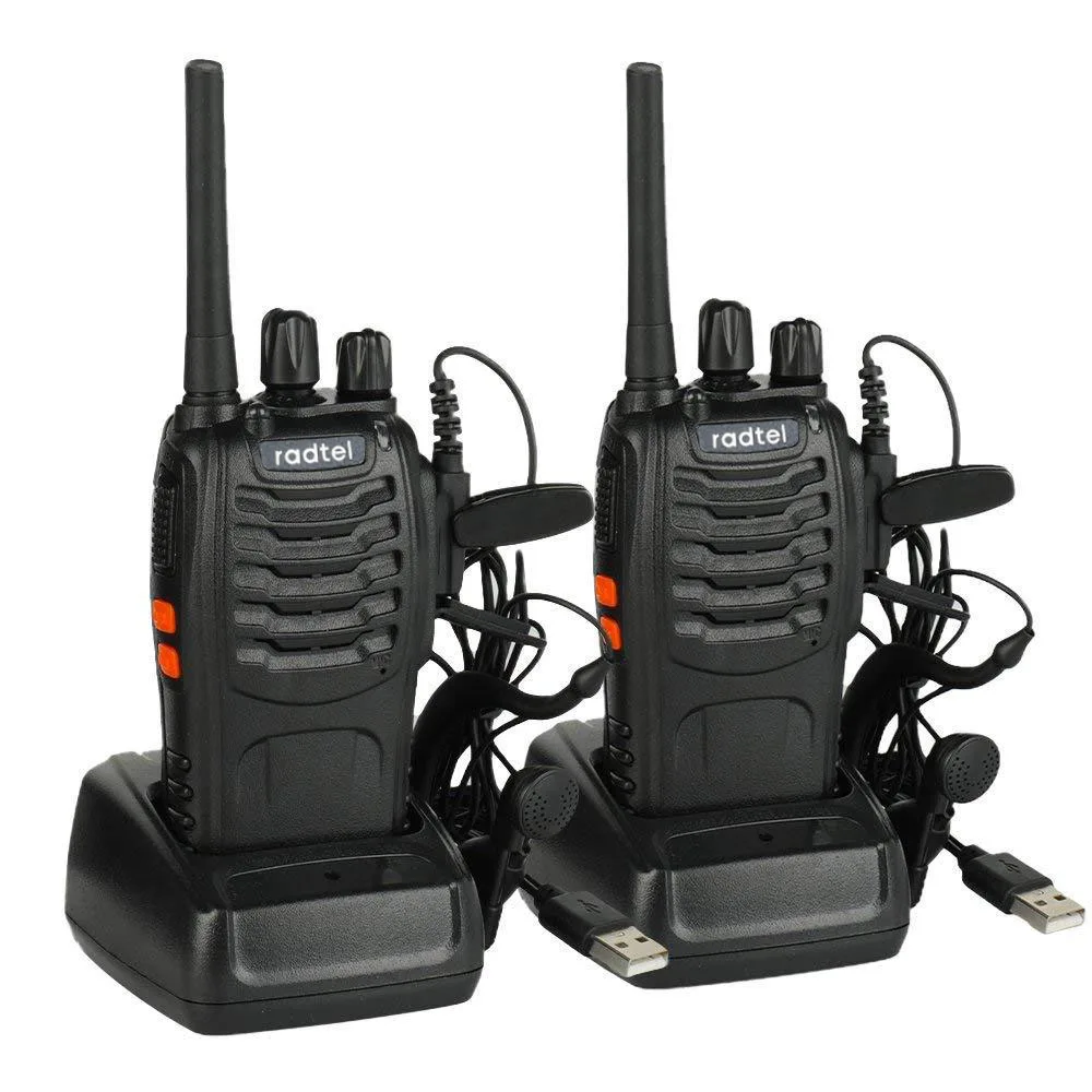 Radtel-Mini walkie-talkie RT88, Radio bidireccional portátil, FRS, Radio Comunicador Vox de largo alcance, walkie-talkie para negocios para niños