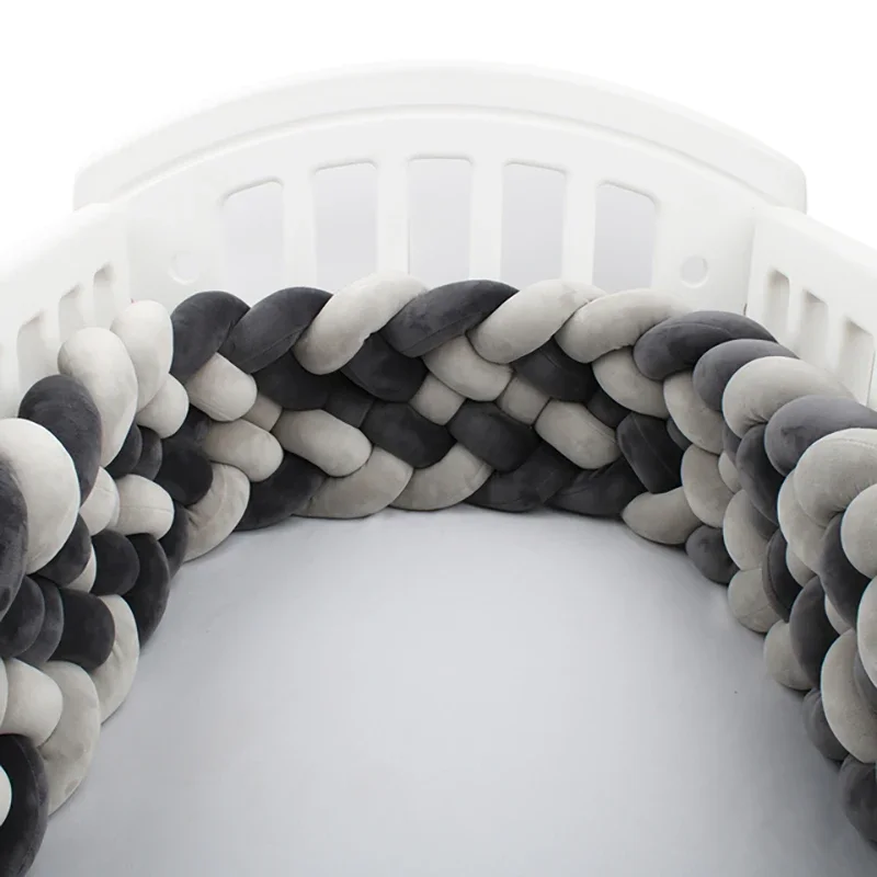 NONE Braided Crib Bumper 400cm 8