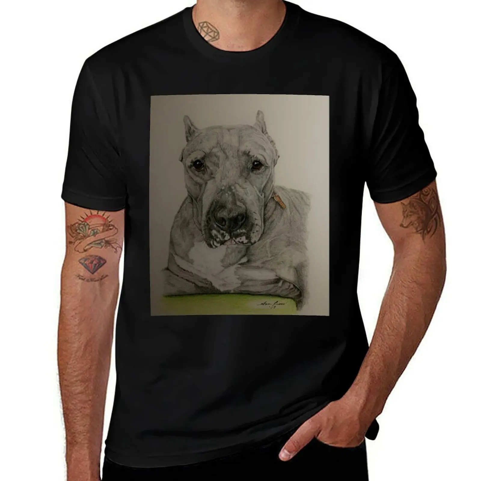 Sweet Saphire T-Shirt Big Size Simple T-Shirt