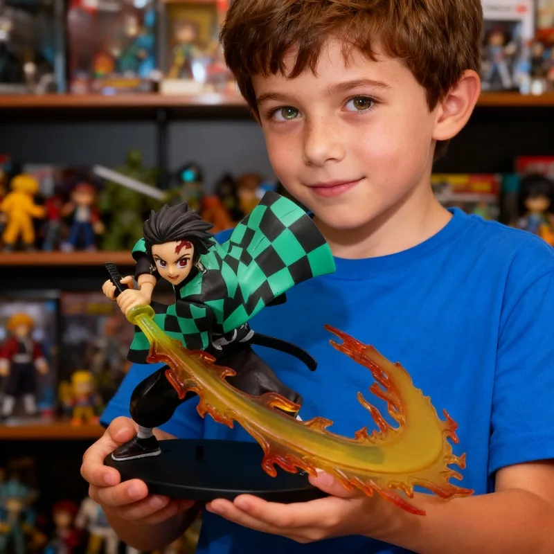 

Горячая аниме фигурка убийцы демонов Камадо Танджиро Агацума Зеницу модель фигурка для мальчиков и девочек подарок на день рождения