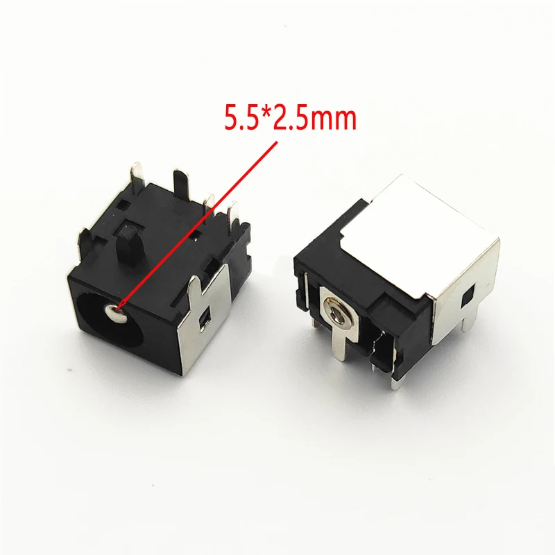 2/10 Stück DC-Stromanschlüsse 5521 5525 5,5 x 1,65 / 2,1 / 2,5 mm DC036 DC044 DC044A DC044B DC044C 3-polig 5-polig 6-polig für Laptop DC – Detail 4
