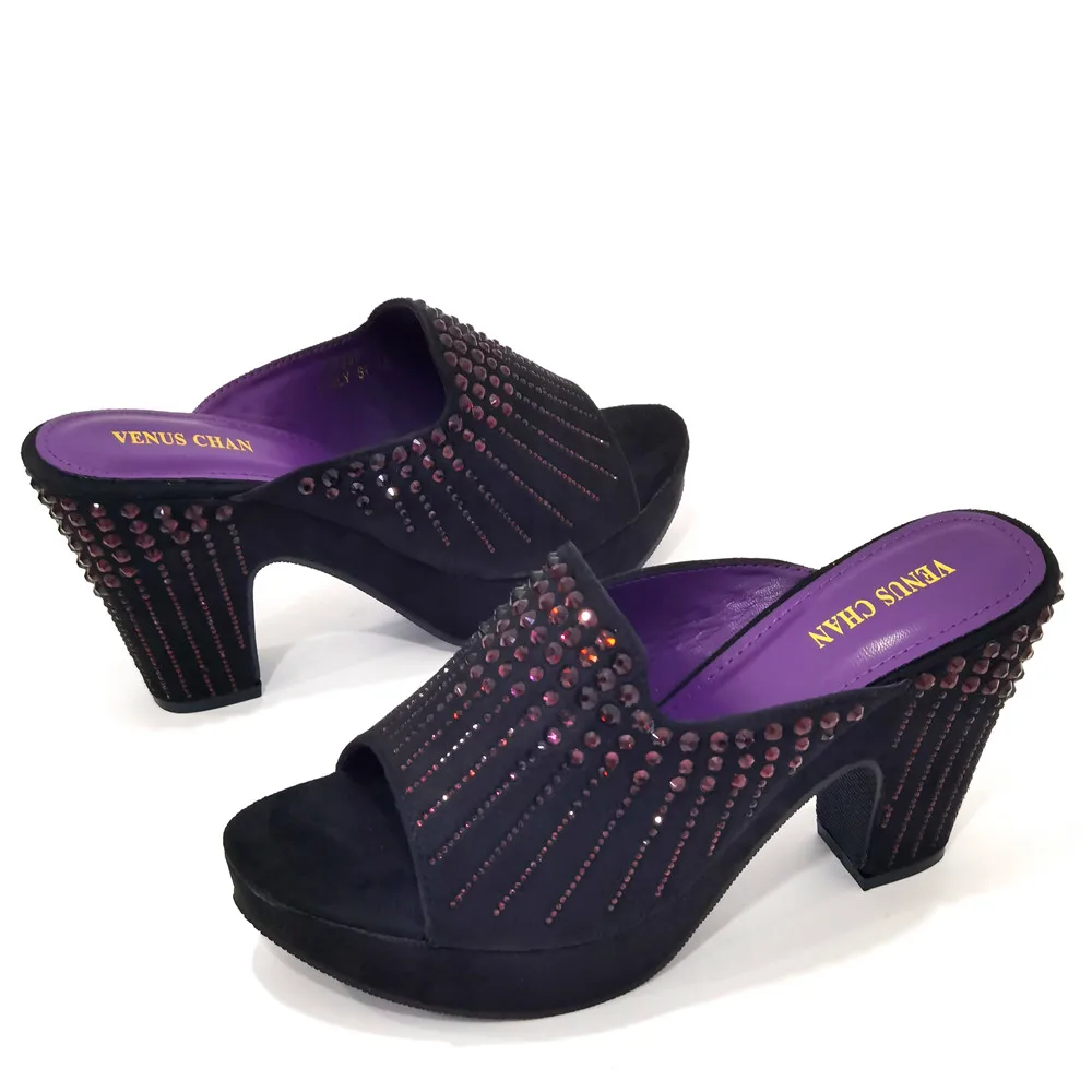2023 Fashion Women Summer Autumn Skid-proof Square Toe Shoes Heels Italian Woman Wedding for Party Shoes