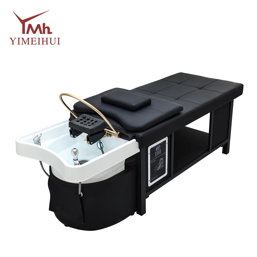 Modern Japanese Head Spa Waterfall Hair Washing Bed Salon Headspace Thai Massage Shampoo Bed Massage Integrated Bed - Image 4