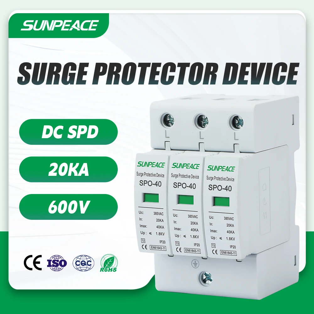 3P 20KA 600VDC Spd …