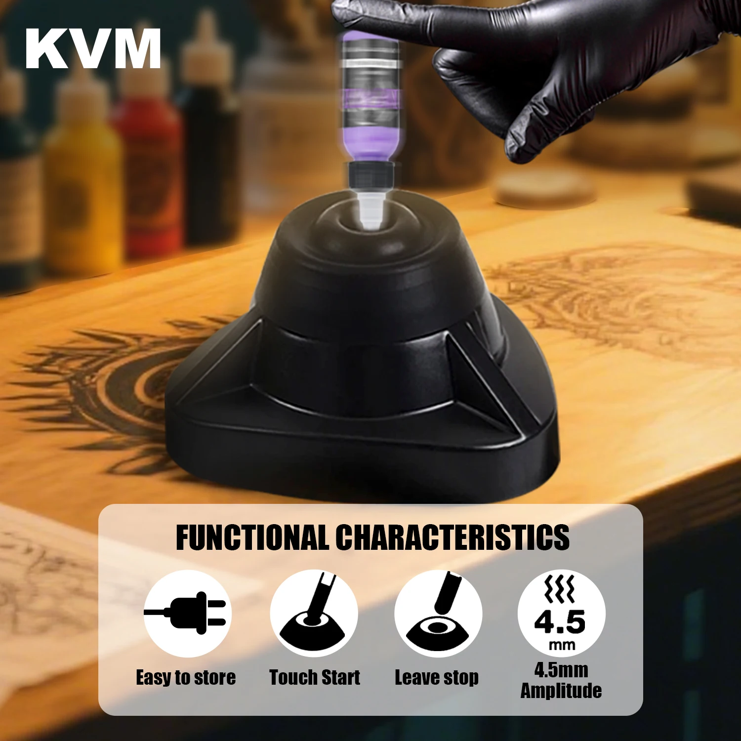 

Мешалка для пигментных чернил для татуировки, мини-вировальный шейкер, чернила для татуировки, лак для ногтей, смешанный шейкер, 10000 об/мин, машина для встряхивания клея, принадлежности для татуировки