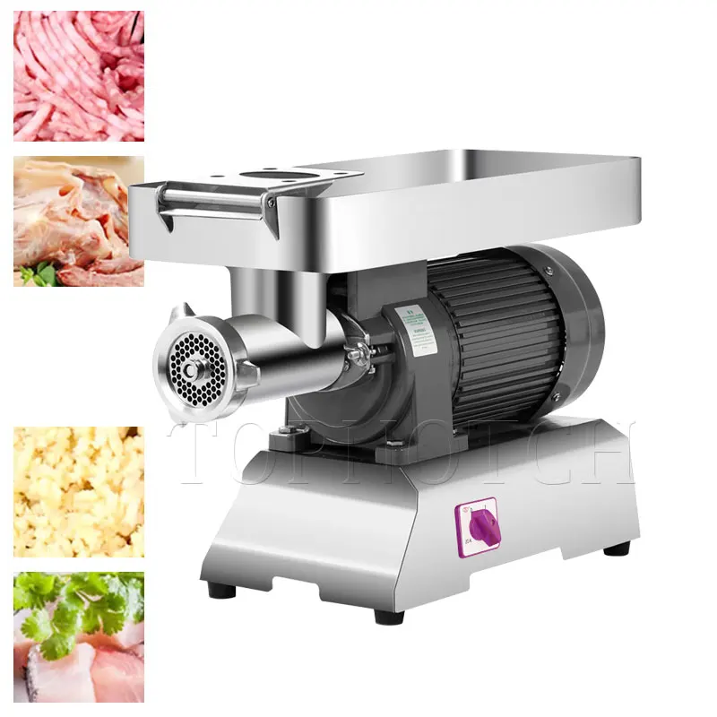 

Electric Meat Mincer Chopper Heavy Duty Food Processors Kitchen Appliances Commercial Grinder Machine