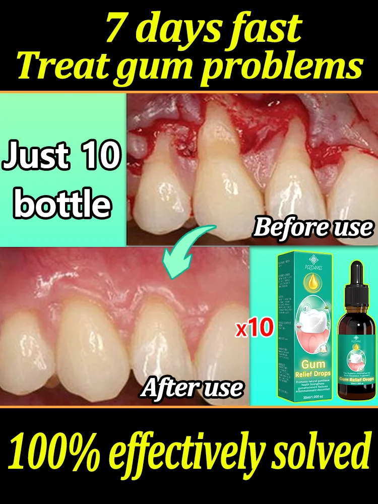 100% effective so you no longer have to worry about gum recession