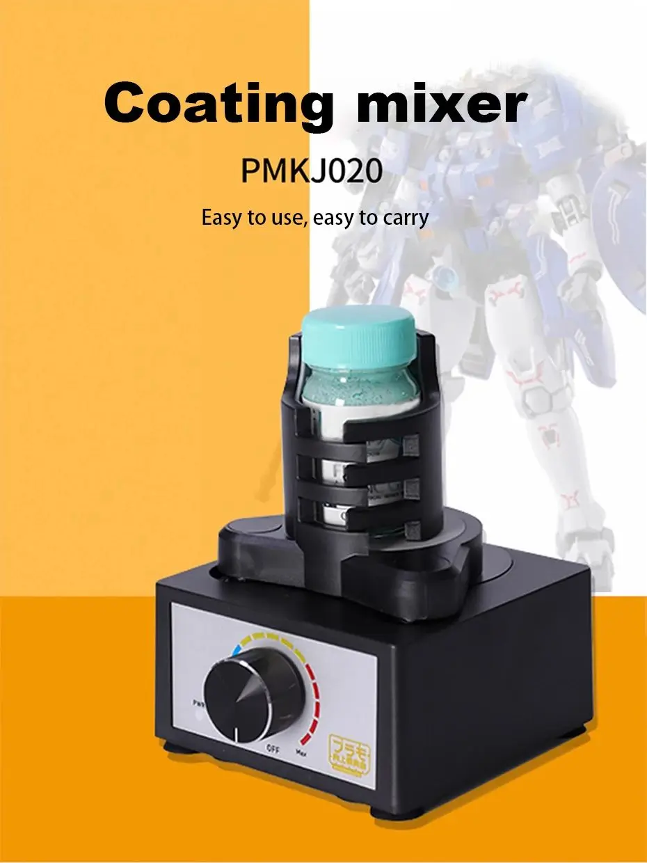 Mini Benchtop Mixing Machine Vortex Mixer Electric Paint Stirrer Speed Ajustable DIY Hobby Model Making Tool PMKJ020