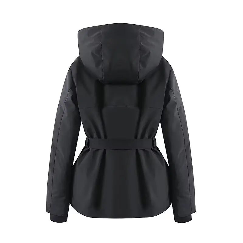 후드 웨이스트 디자인 맞춤형 방풍 및 보온 웨이스트 스톰트루퍼 재킷2025 신상품