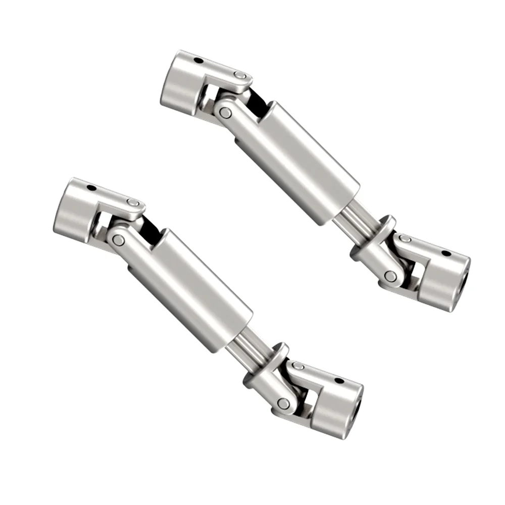 2PCS JXC LR1801 1/18 Rock Crawler RC Car Upgraded Parts Alloy Drive Shaft Off-Road Truck Vehicles Model Spare Replacement Access