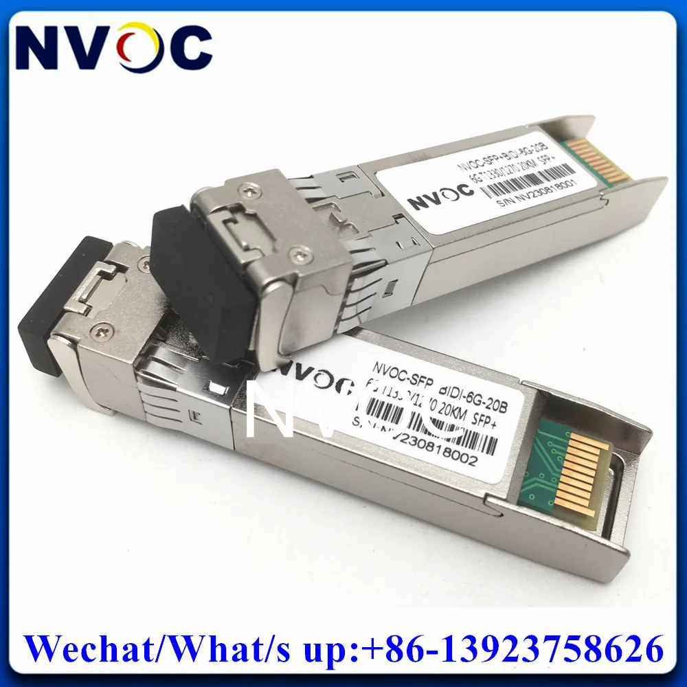 

8Pairs 3G 6G 12G BIDI Simplex Single Fiber Mode 10KM 20KM SDI LC SFP+ Transceiver To Optical Converter For Black Magic Device