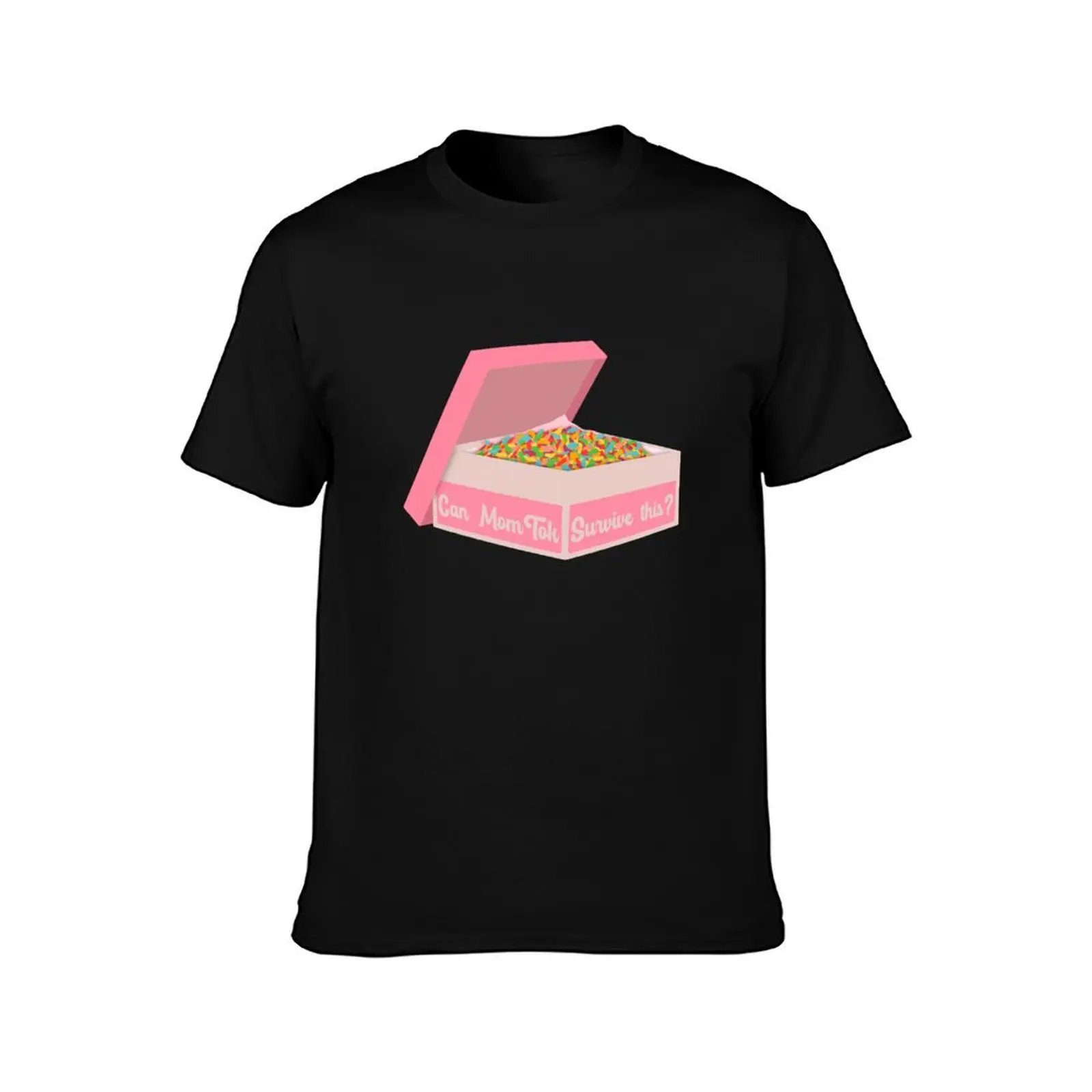 Can MomTok Survive This?- Fruity Cereal Gift T-Shirt Casual Streetwear Short Sleeve Tee T-Shirt