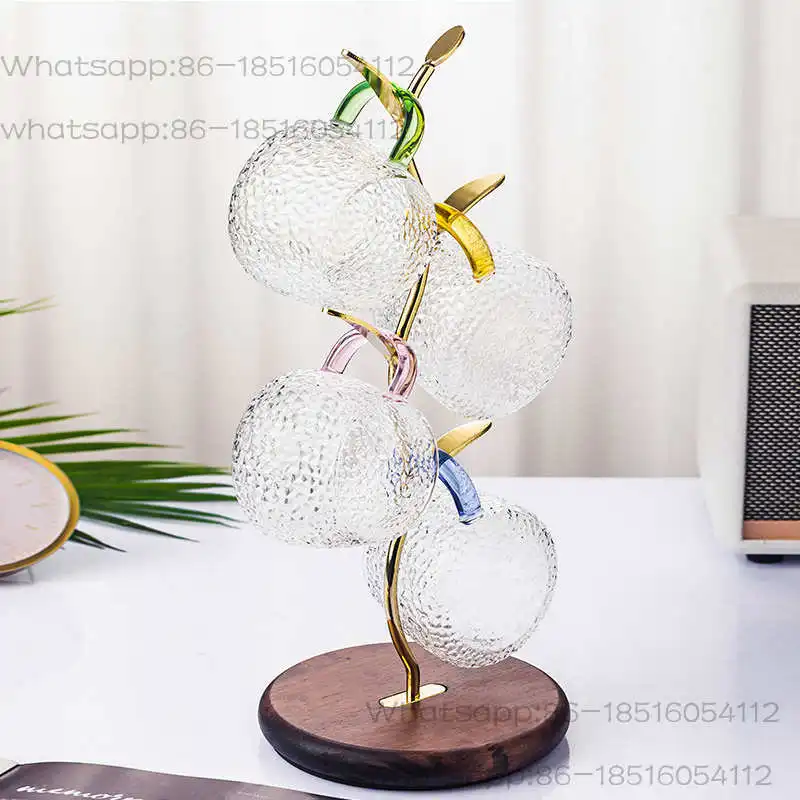 luxury  rack, storage rack, tray, cup hanging upside down, tea set, tea cup holder, drain rack, glass holder, household