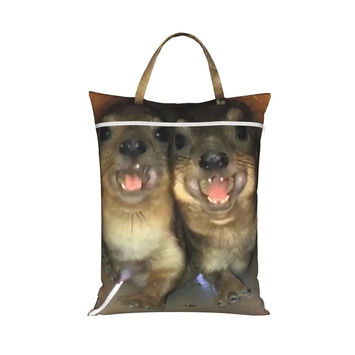 Rock Hyrax Funny Meme Laundry Collector Foldable Laundry Basket Home Organizer Washing Basket Home Organizer