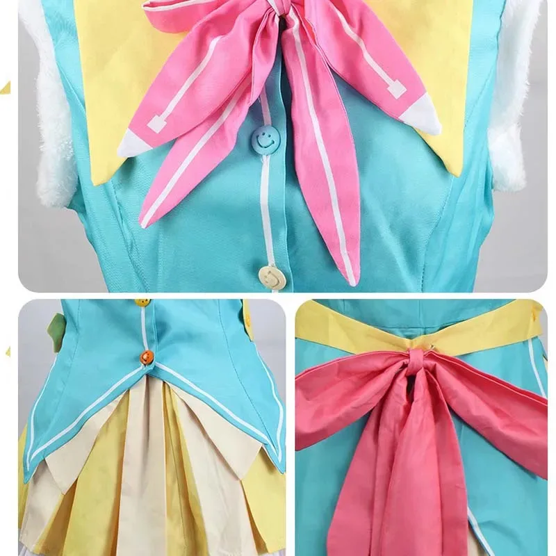 

New Kusanagi Nene Cosplay Costume Women Cute Costume Idol Nene Dress Headwear For Comic Con CXXVGDSER4WDS2025