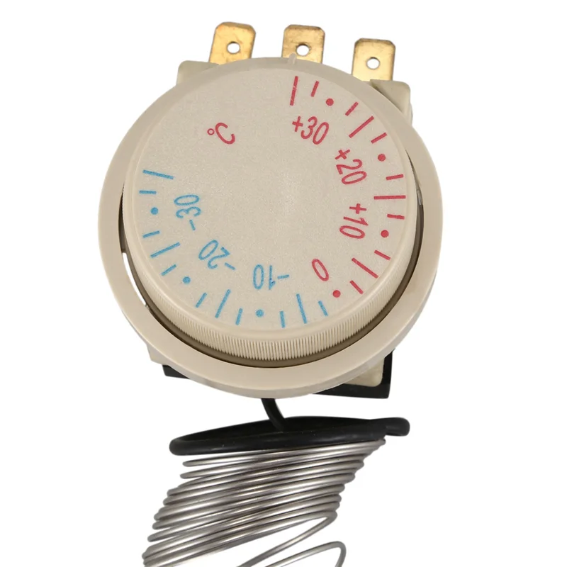 

ABKN-4X Морозильная камера -30-+30 ℃ AC 250V 16A AC380V Температурный капиллярный термостат