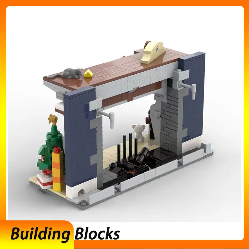 

Spot MOC-241226 449 шт. DIY мелкие частицы собранные строительные блоки головоломка игрушка модель подарочный набор украшений