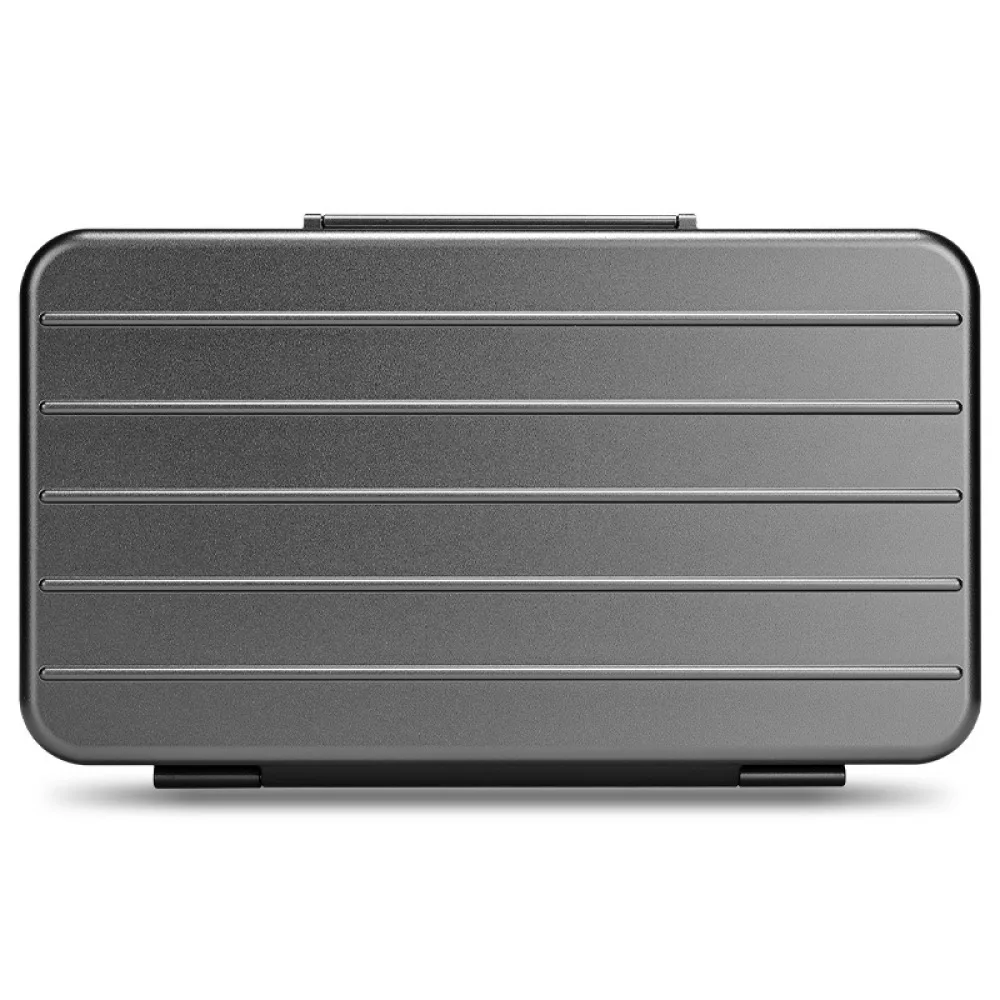 Durable Aluminum Cigar Case For CIGARLOONG Portable Humidor Box Cedar Wood Lining Travel Protective Pocket Storage Container view 3
