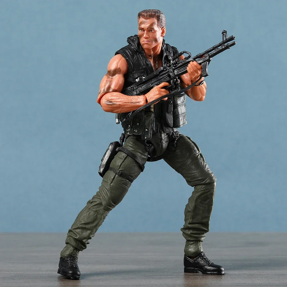 NECA Commando 30th Anniversary John Matrix PVC Action Figure