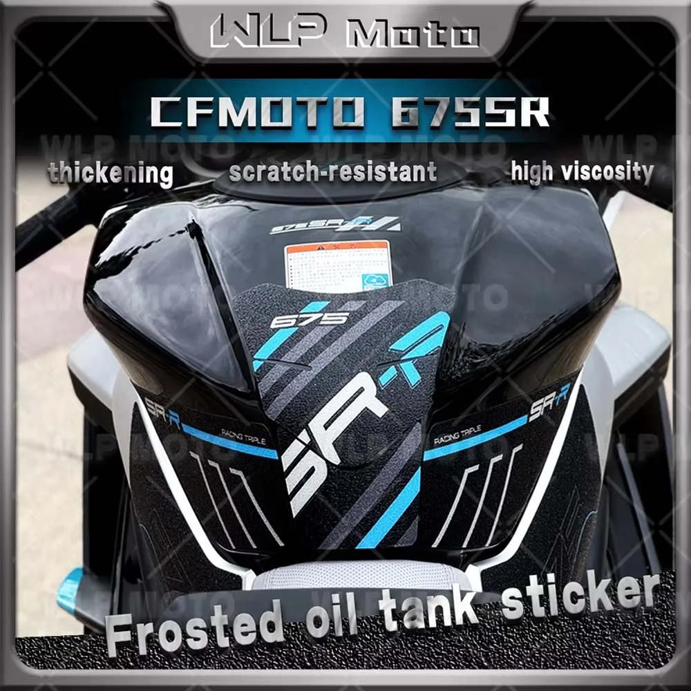 

Frosted Motorcycle Body Fuel Tank Pad Protector Stickers Anti slip Decal Accessories For cfmoto 675sr 675sr-r SR 675 675 SR R