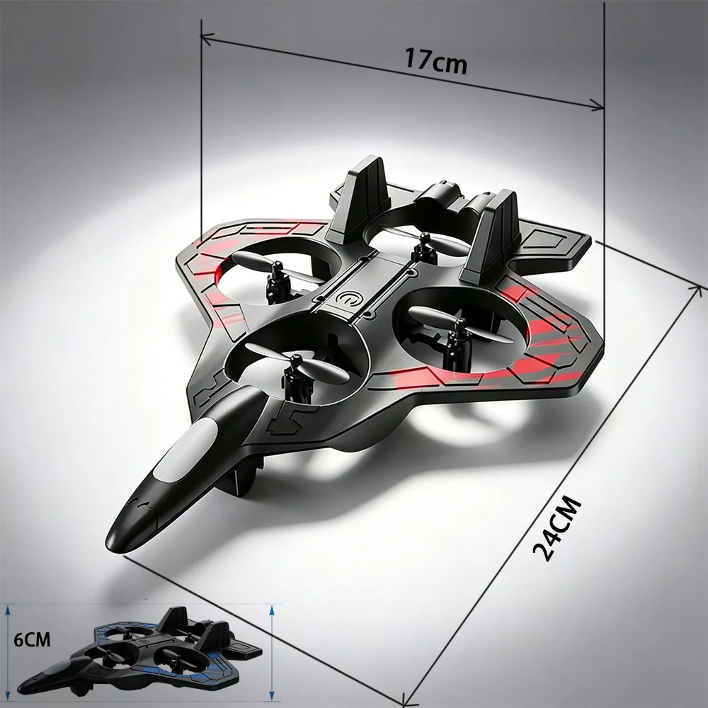 Stunt Flight RC Foam Glider YL87 2.4G Remote Control Airplane LED Lights Durable EPP Material Flying Fighter Toy Kid Great Gift