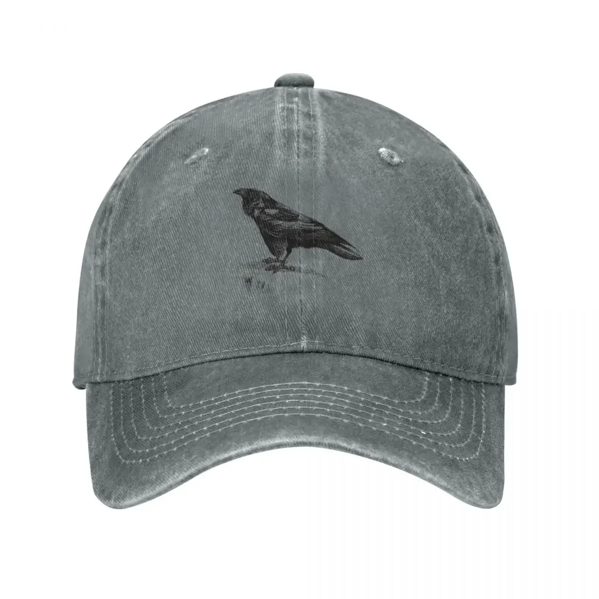 Raven Vintage Engraving Baseball Cap Military Tactical Cap Gentleman Hat Custom Cap Women's Beach Outlet Men's