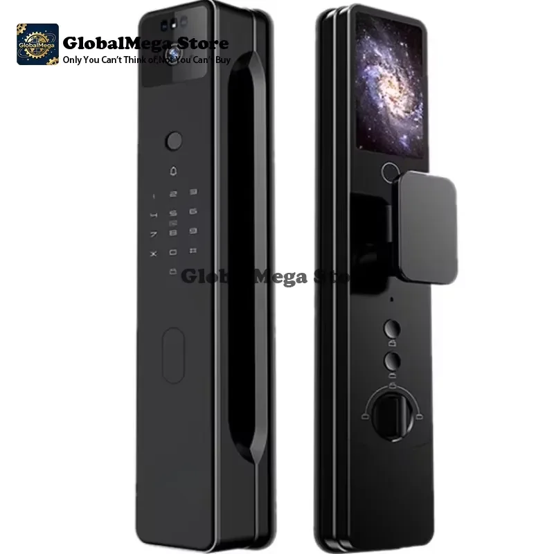 FU8 Plus Smart WiFi Fingerprint Face Recognition Video Cat Eye Monitoring Anti-Theft Door Cloud Data Storage IP