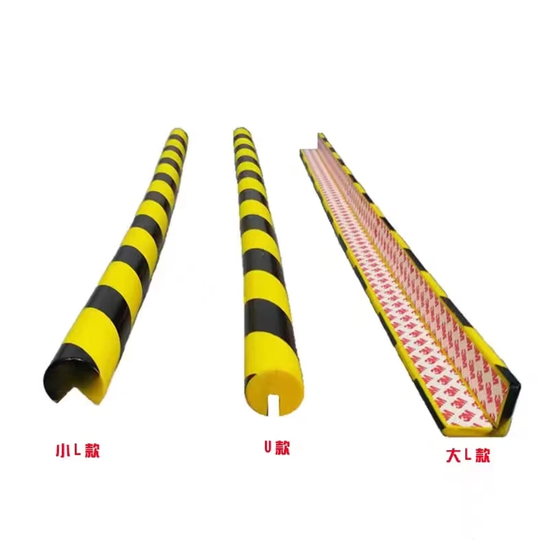 Yellow and Black Corner Guards - Eco-friendly Durable Prevent Collisions and Protect Wall Corners - High Visibility Warning