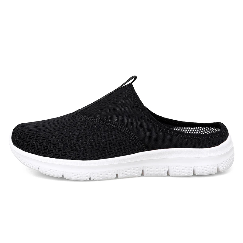 STRONGSHEN Women  Shoes  Casual  Half  Support  Wear-resistant  Non-slip  Comfortable  Flying  Woven  Breathable  Women's Shoes