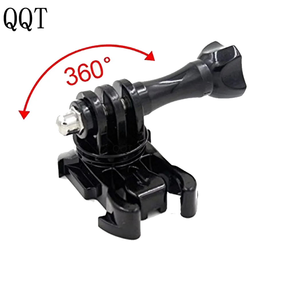 QQT 360 Degree Rotation Buckle Release Adapter Base Screw Support for Gopro Hero accessories11 10 9 8 7For XiaomiYi SJCAM SJ4000