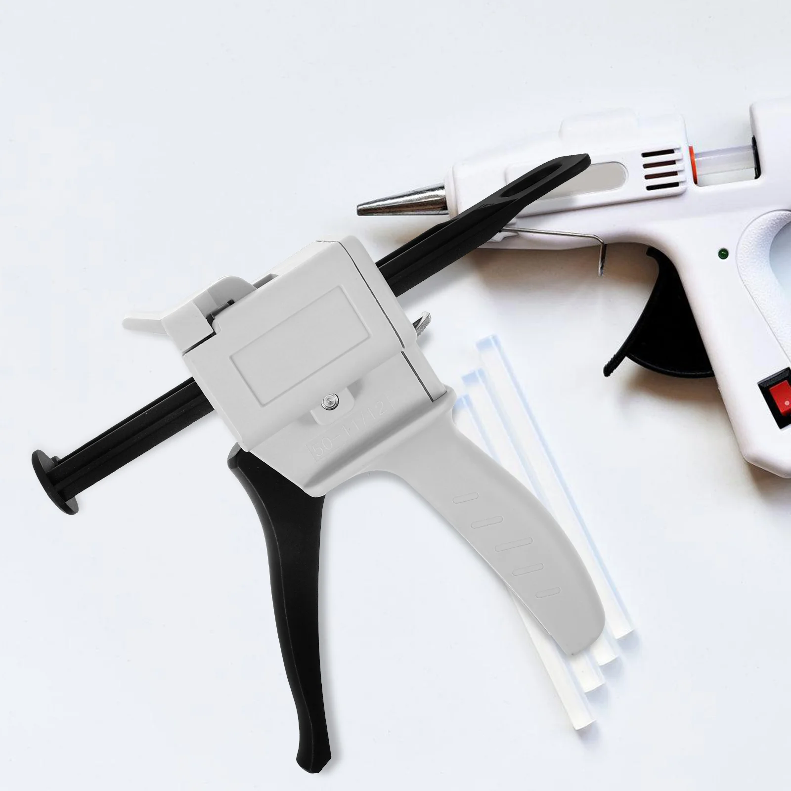 

Hot Melt Glue Gun Professional Craft Repair Tool Precise Dispensing Mixer Sprayer For Diy Office Plastic Epoxy Projects