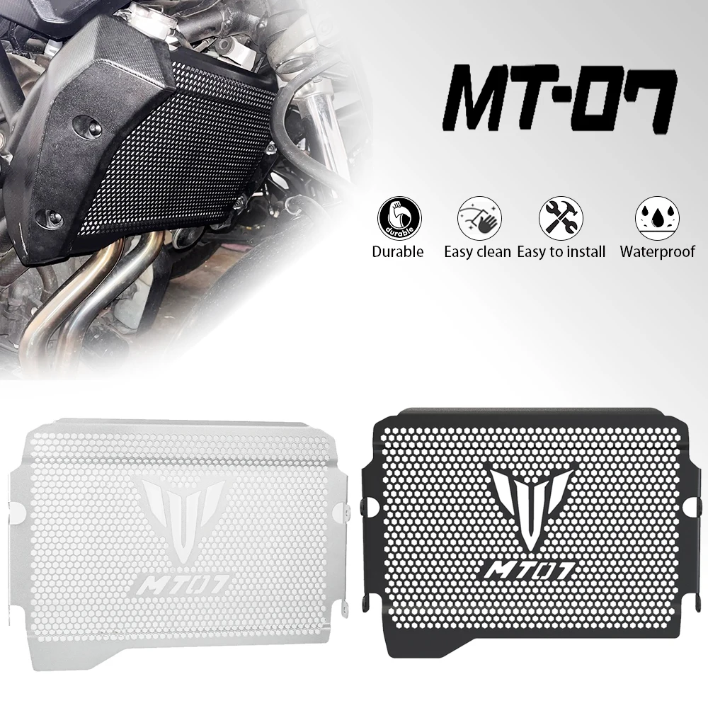 

Motorcycle FOR Yamaha MT-07/MT07 MT FZ 2018-2024 FZ-07/FZ07 2018-2020 Radiator Grille Grill Cover Guard Protector 2023 2022 2021