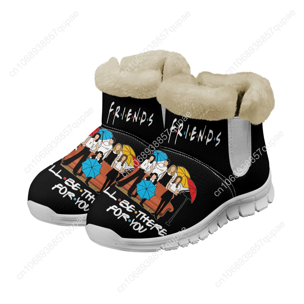 Friends TV Comedy Snow Boots Mens Womens Teenager Shoes Keep Warm Casual Lightweight Sports Custom Sneakers