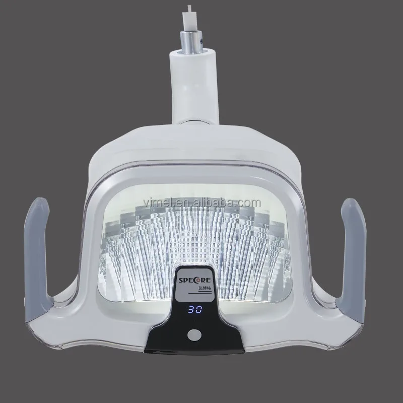 Luz da lâmpada do refletor oral dental médico da temperatura da cor dobro com tela de toque do sensor da exposição do LCD