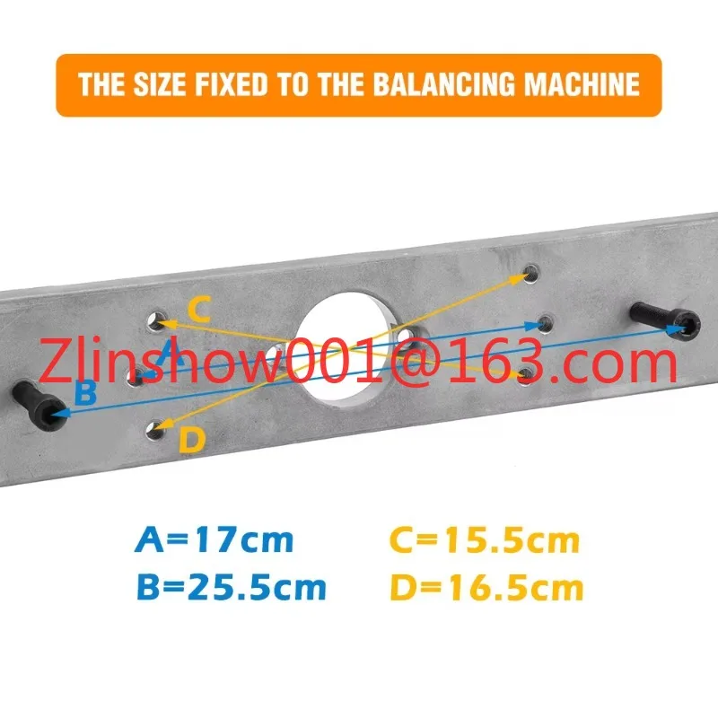 Motorcycle Tire Clamp Wheel Balancer Adapter 10mm Installation Shaft 36 38 40mm Hole Size 10x1.5mm Install Size Tyre Balancing