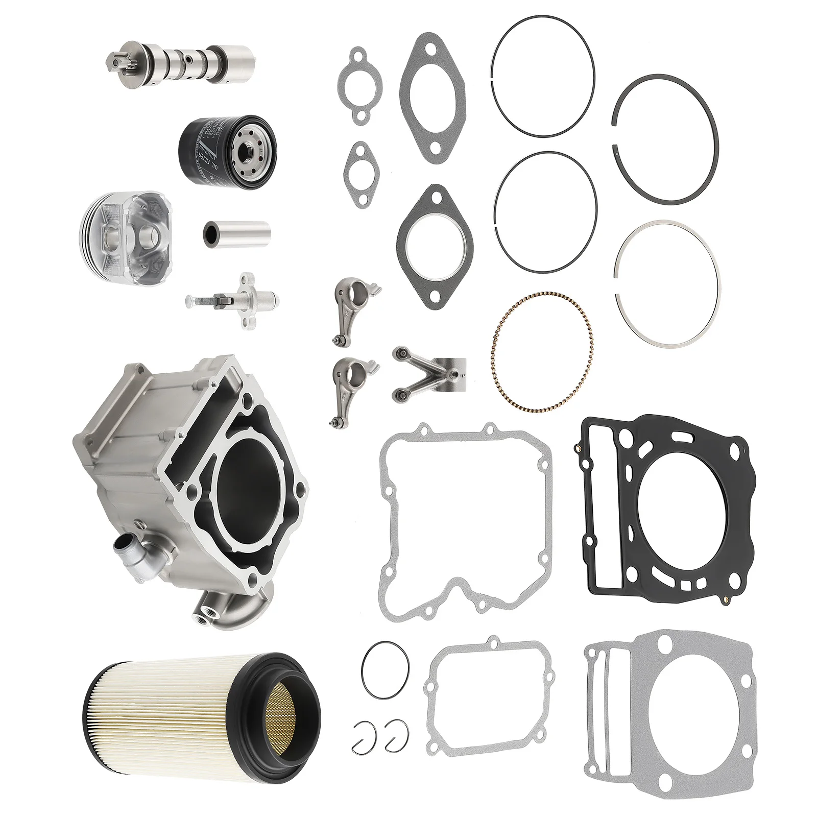 

Cylinder Piston Camshaft Rocker Arm Top End Kit for Polaris Magnum 500 1999-2003