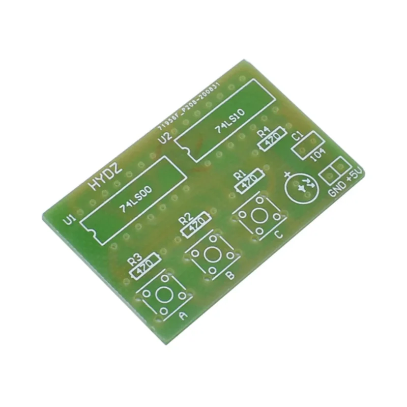DIY Three-Person Electronics Preparation Kit Gateless Digital Circuit Laboratory Kit for Student Training in Electronic Principl
