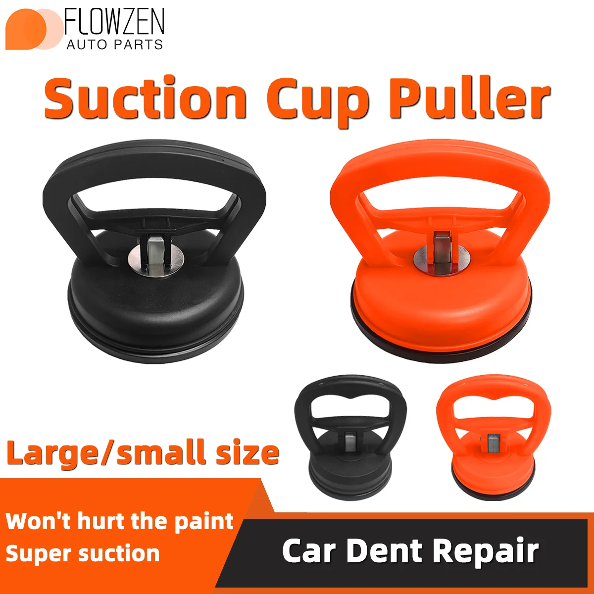1/2PCS Car Dent Puller Suction Cup Large and Small Size Body Repair Puller Tool for Auto Dent Removal and Panel Disassembly