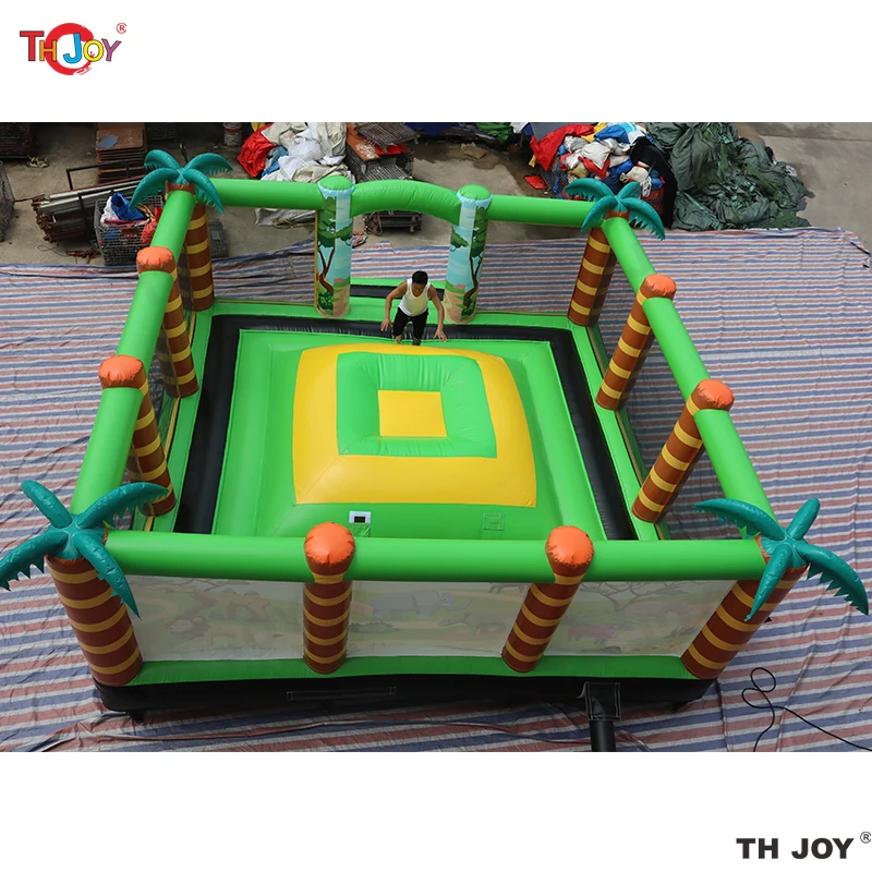 

6X6M Outdoor Inflatable Jungle Jump Pad Bouncing House for Sale