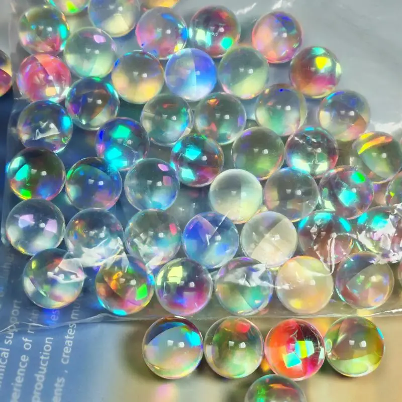 Color Prism Ball DIY Accessories Sun Catcher Rainbow Crystal Glass Moonlight Gemstone Replacement Magic Gem Pendant - view 5