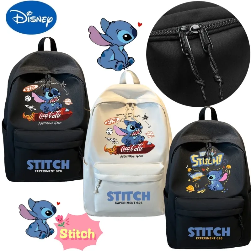 

Disney Lilo & Stitch Stitch High-Value Creative Cartoon Backpack Student Double Shoulder Bag Large Capacity Multi-layer Backpack