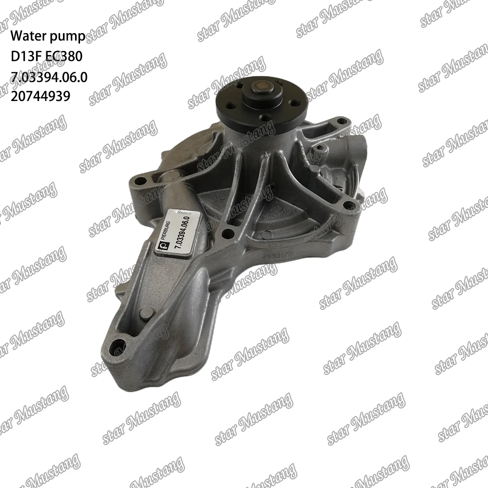 D13F EC380 Water pump 7.03394.06.0 20744939 Suitable For Volvo Engine Parts